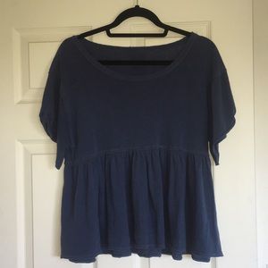 Free People peplum top